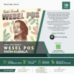 poster bincang buku wesel pos ratih kumala