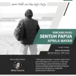 bincang buku sentuh papua aprila wayar