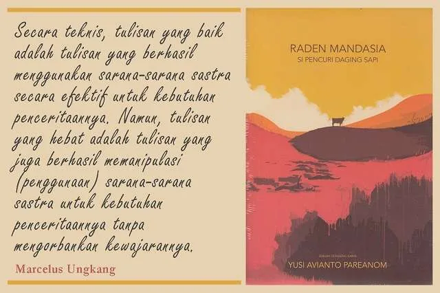 siasat struktur raden mandasia si pencuri daging sapi