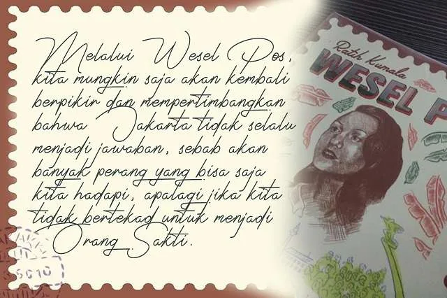 mencoba memahami jakarta dari wesel pos