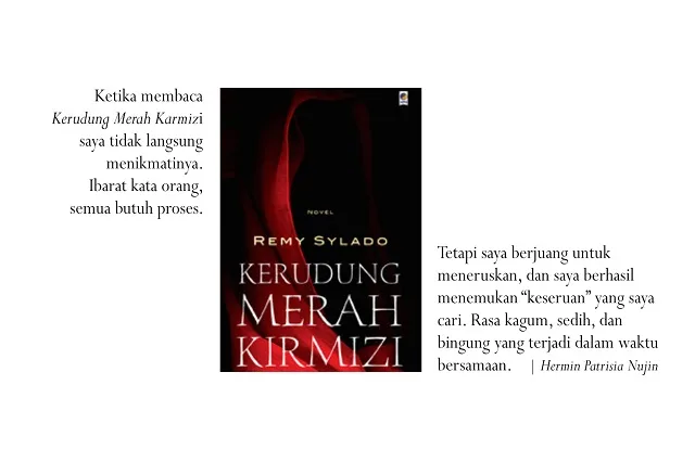 menikmati konflik dalam kerudung merah karmizi