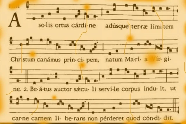 puisi sedulius a solis ortus cardine