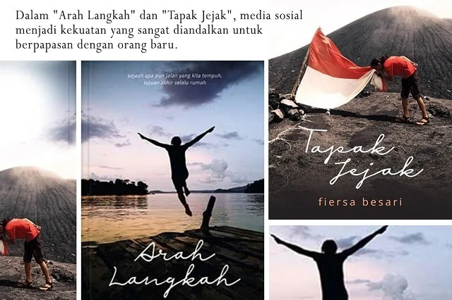 menemukan makna perjalanan dalam arah langkah dan tapak jejak