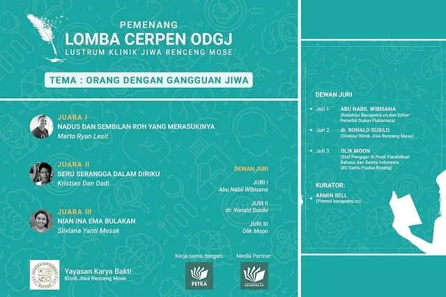lomba cerpen odgj benarkah dewan juri terpaksa menentukan pemenang