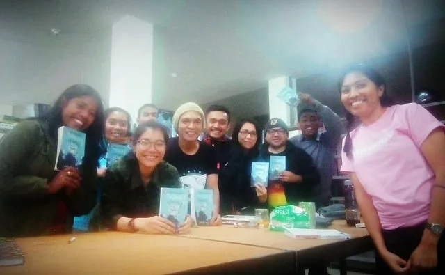 peserta bincang buku petra surat habel dan veronika