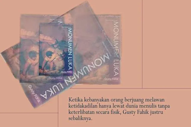 hidup dan perjuangan dalam kumpulan puisi monumen luka