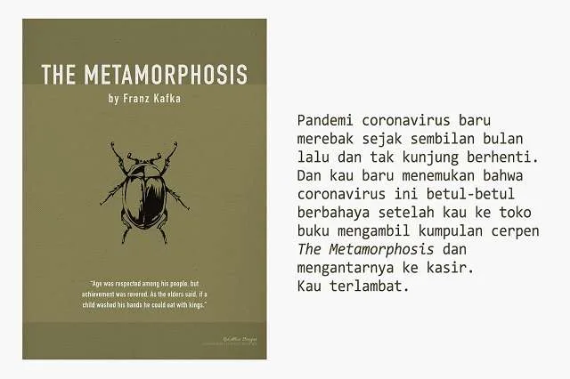 bagaimana pandemi mengubahmu gregor samsa