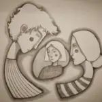 Ilustrasi Oliva Nagung - Dessa dan Ibu Mertua