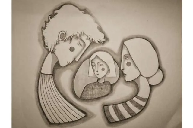 Ilustrasi Oliva Nagung - Dessa dan Ibu Mertua