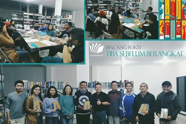Tiba Sebelum Berangkat Bincang Buku Petra