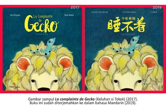 buku cerita anak indonesia di prancis tokek