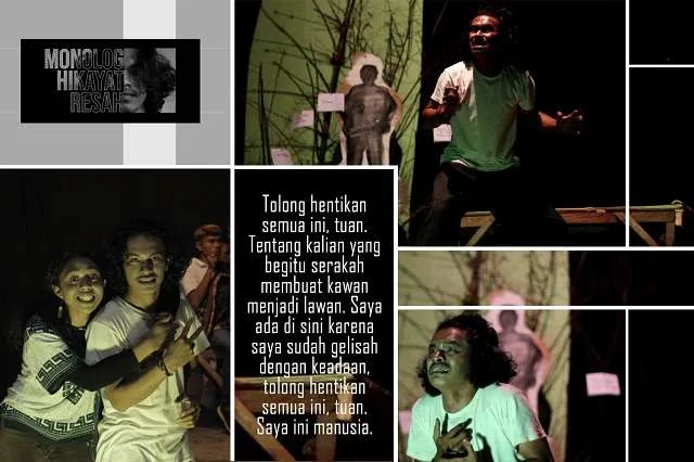 monolog hikayat resah sinopsis