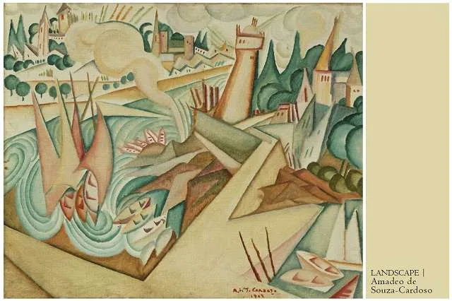 jalan bercabang ilustrasi Amadeo de Souza-Cardoso
