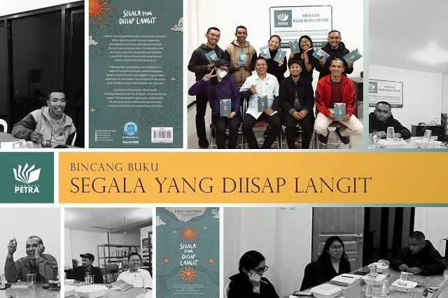 Bincang Buku Petra Segala yang Diisap Langit