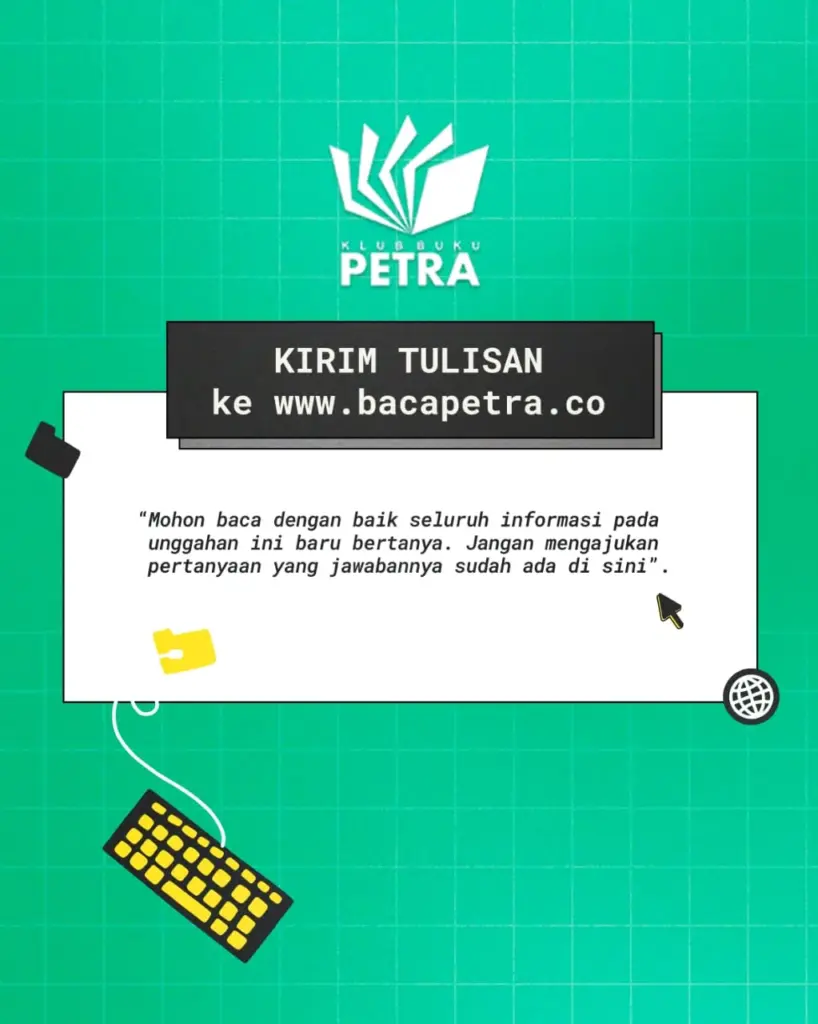 Kirim tulisan ke bacapetra.co