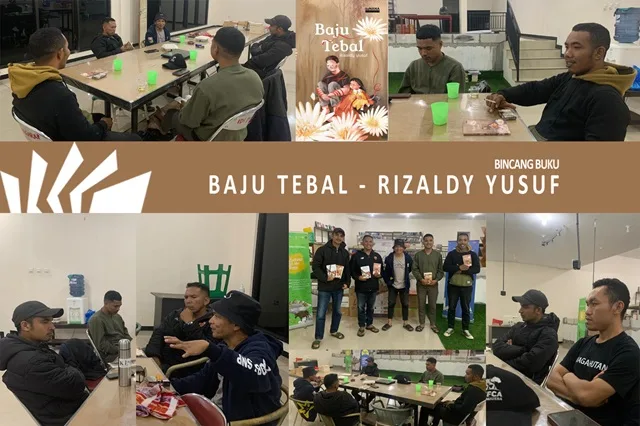 Bincang Buku - Baju Tebal Rizaldy Yusuf Bincang Buku Petra