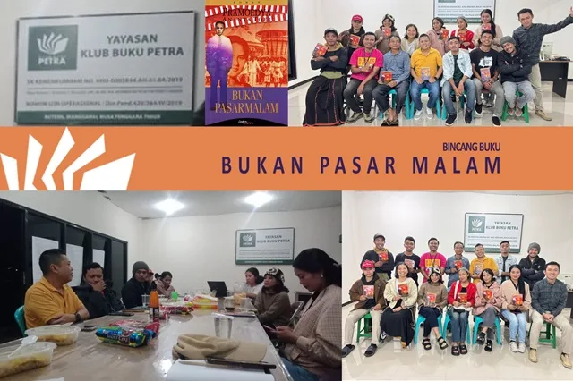 Bincang Buku - Bukan Pasar Malam